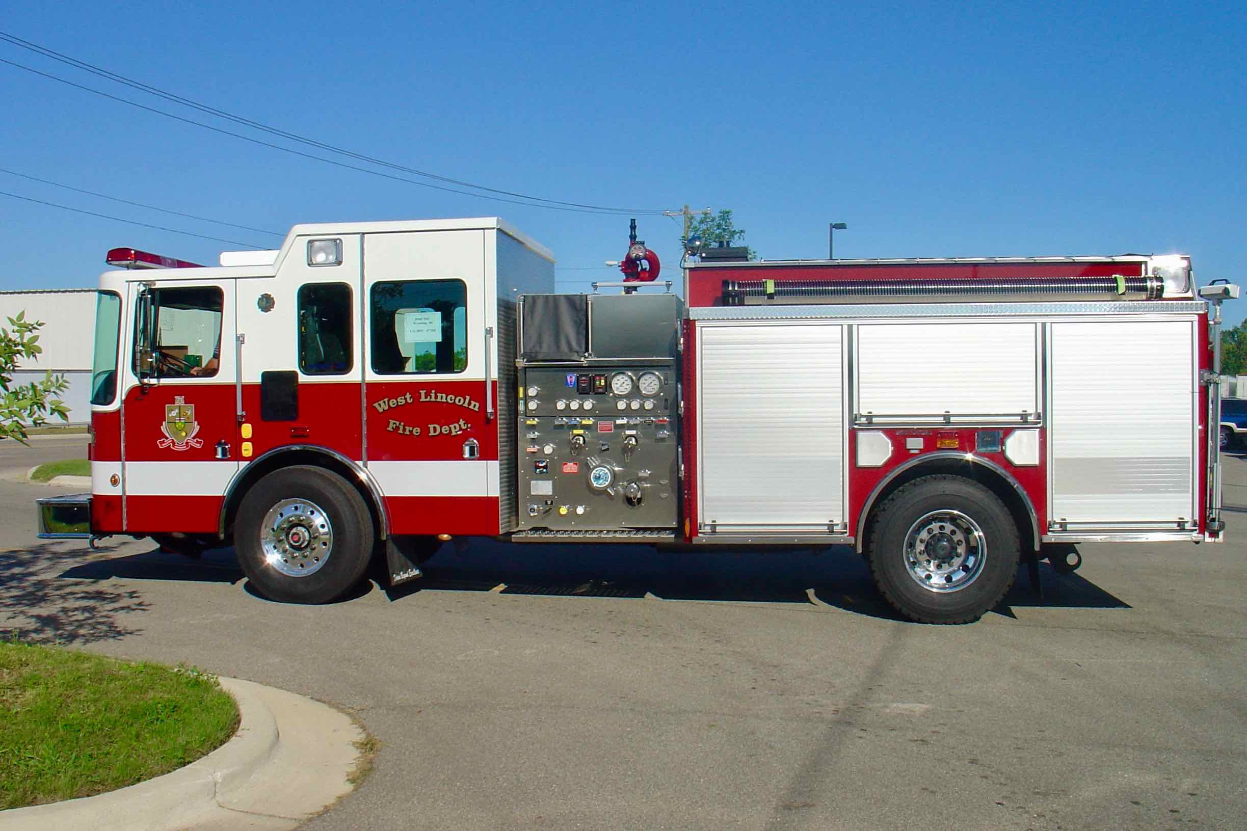 West Lincoln Fire Department CAN HME Ahrens Fox