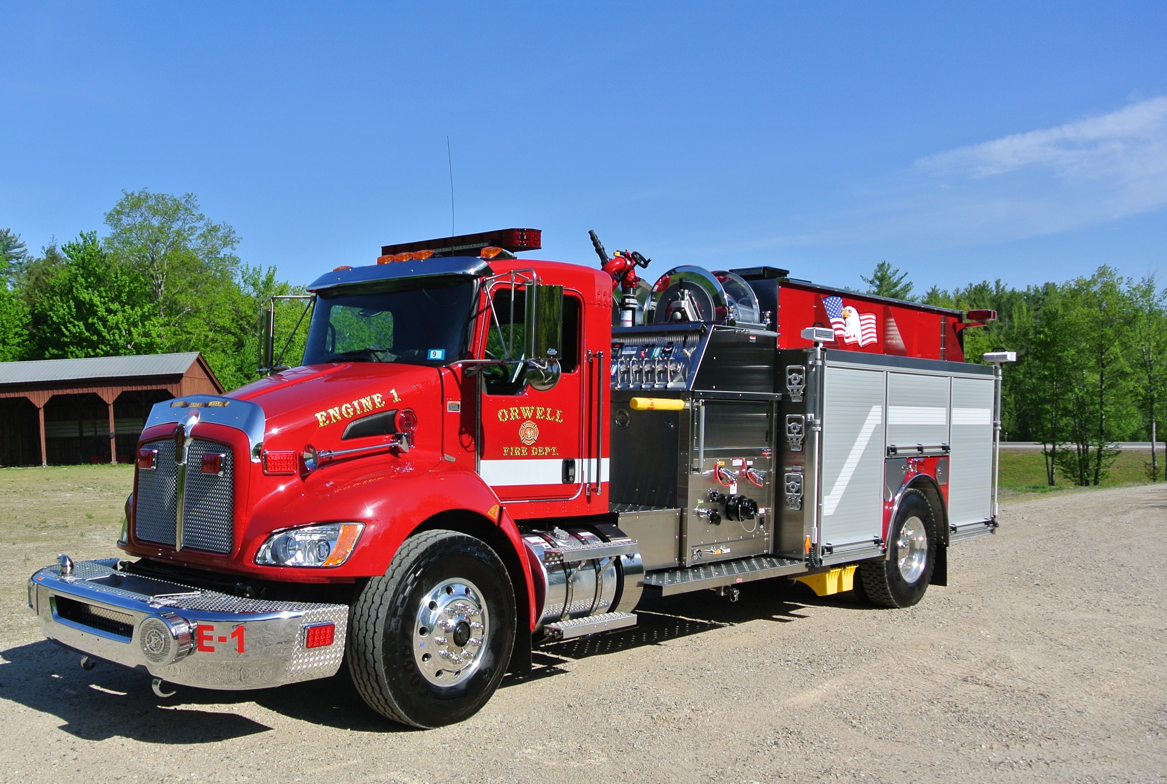 Orwell Fire Department, VT HME AhrensFox